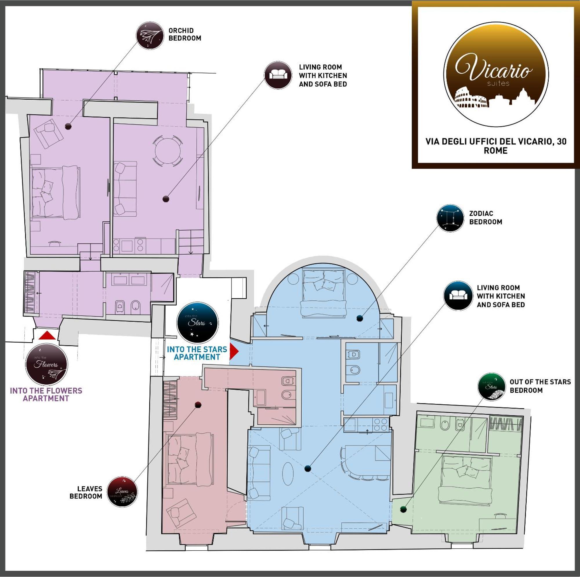 Vicario Suites Rzym Zewnętrze zdjęcie